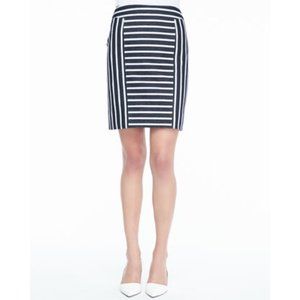 Rachel Zoe Barrow Striped Pencil Skirt Size 2 - image 1